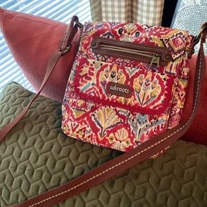 Sakroots Coated canvas crossbody.